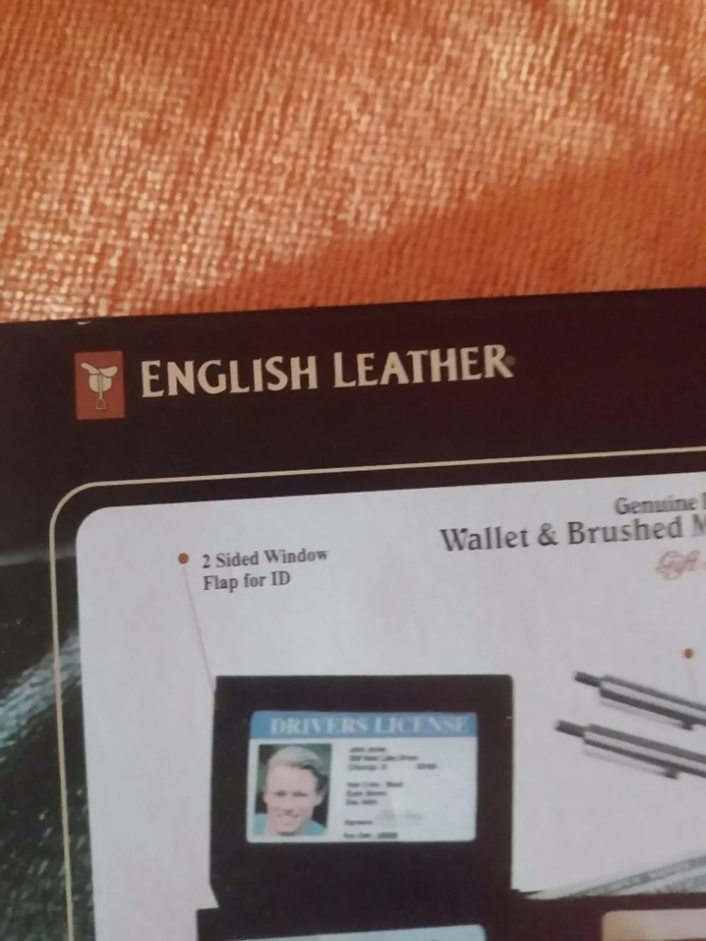 Leather Wallet Gift Set